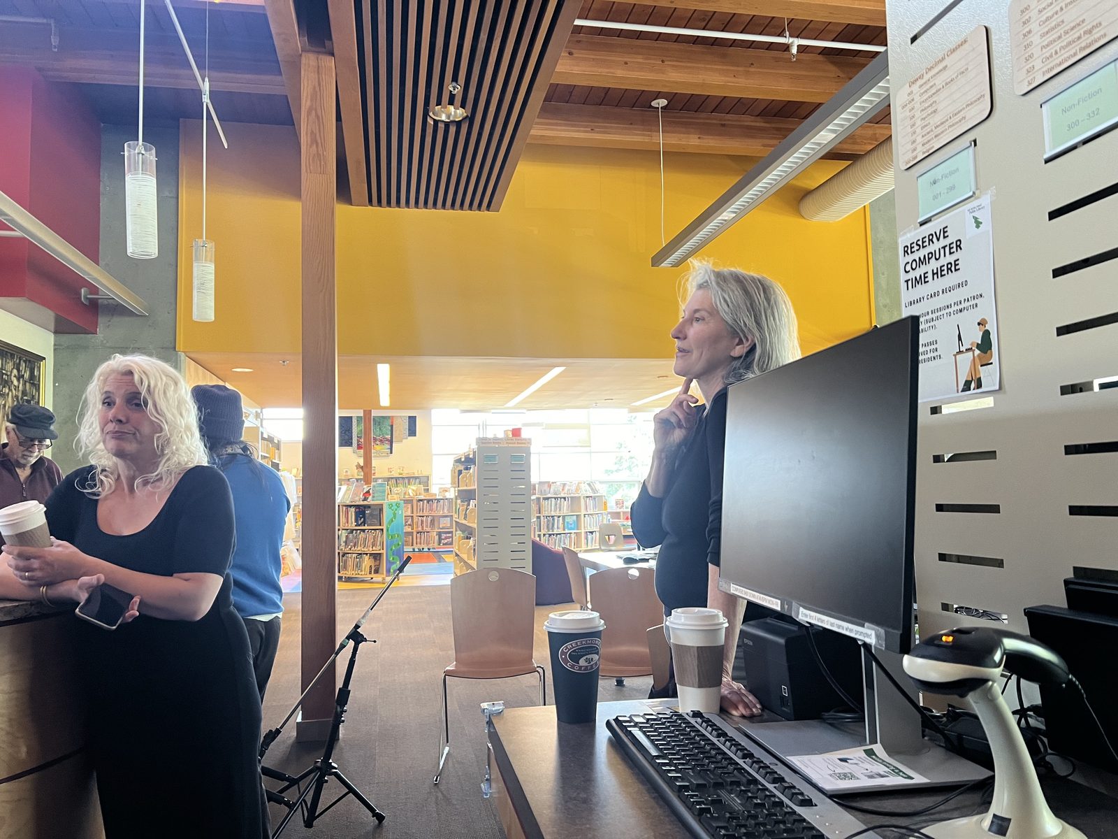 Handwritten setlist for the session